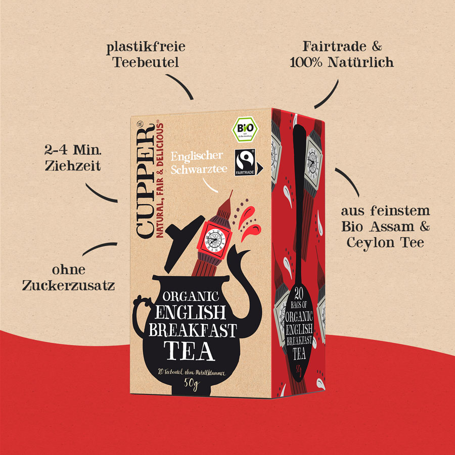 English Breakfast Tee von Cupper