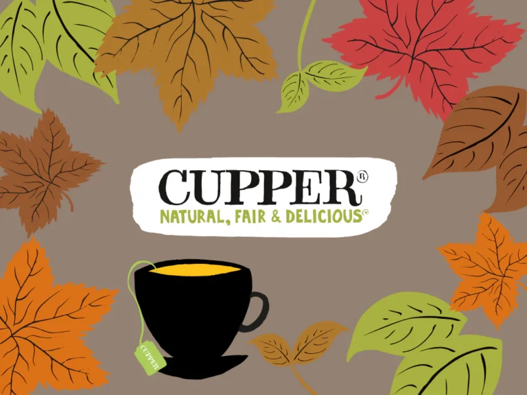Titelbild Cupper mit Blättern